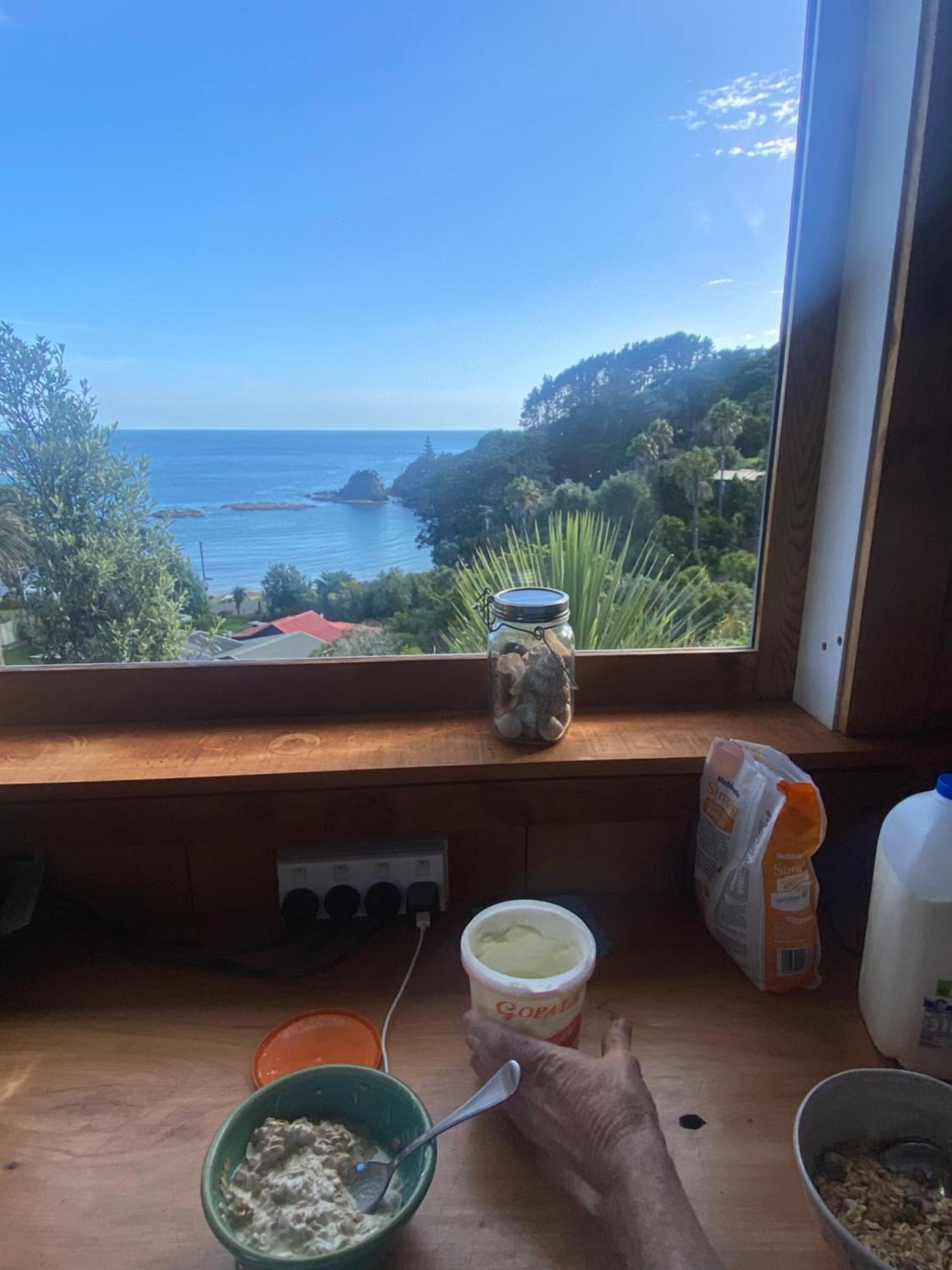 Kereru Cabin - Spectacular Seaviews, Rustic, Glamping Eco Adventure Palm Beach Exterior photo
