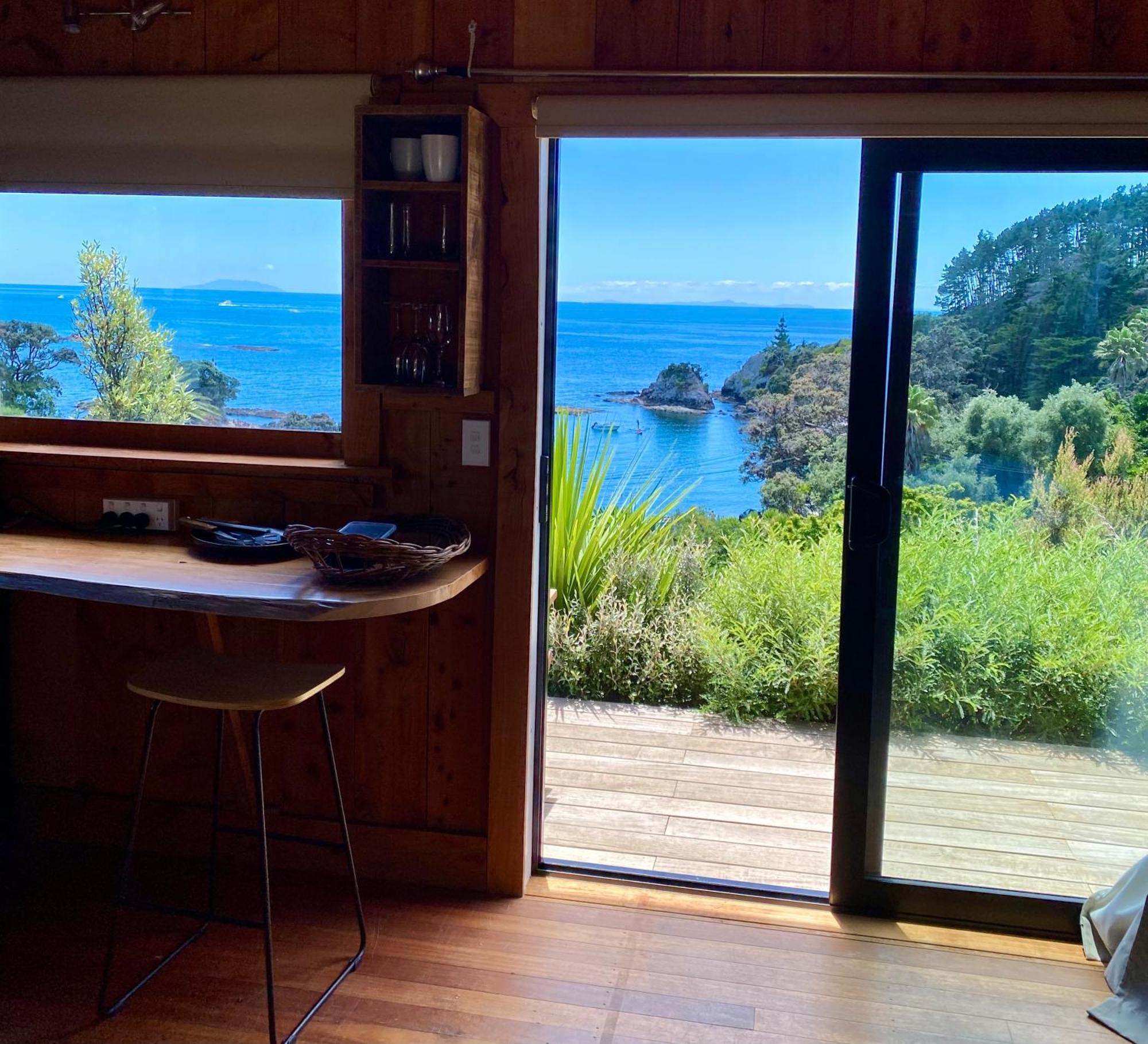 Kereru Cabin - Spectacular Seaviews, Rustic, Glamping Eco Adventure Palm Beach Exterior photo
